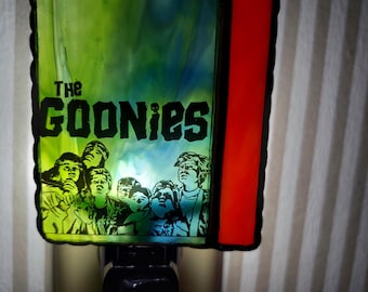 The Goonies Stained Glass Nightlight, Glass Art (2.5X3")