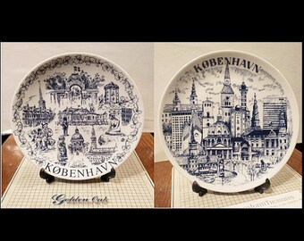 subtropisk rolle Modig Vintage Copenhagen Denmark Danmark Souvenir Plate Decorative - Etsy