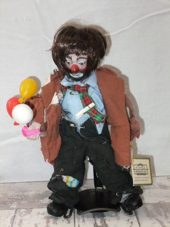 hobo clown doll