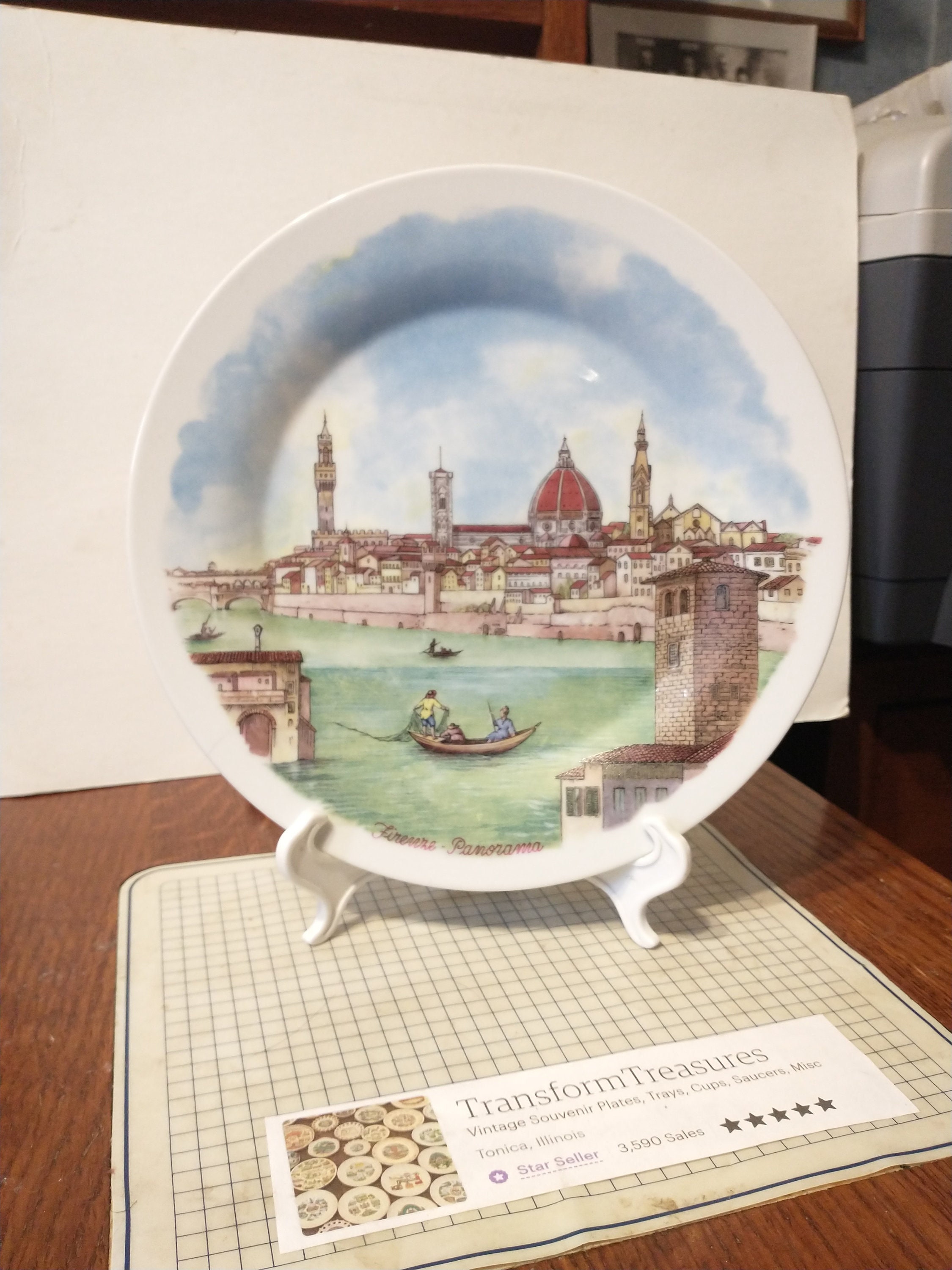 Florence Plate - Etsy