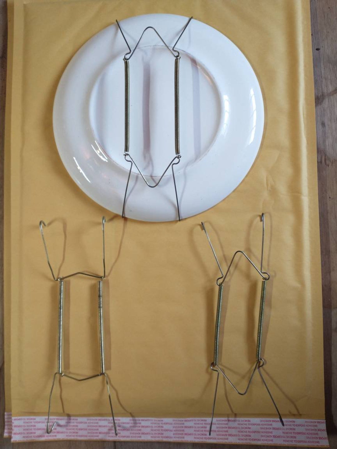 Plate Wall Hangers Wire and Spring Various Sizes Etsy