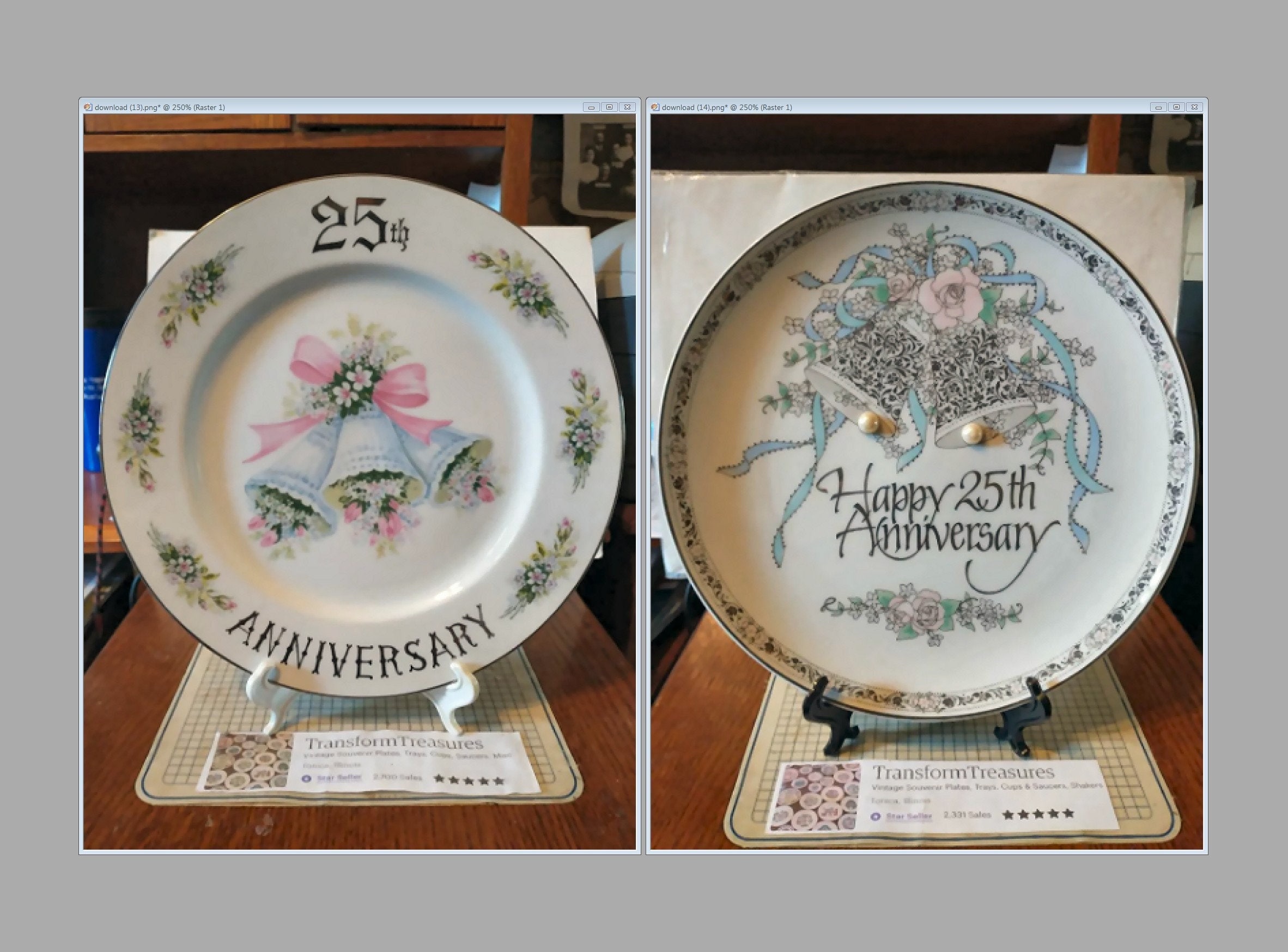 Collectible Anniversary Plate - Etsy