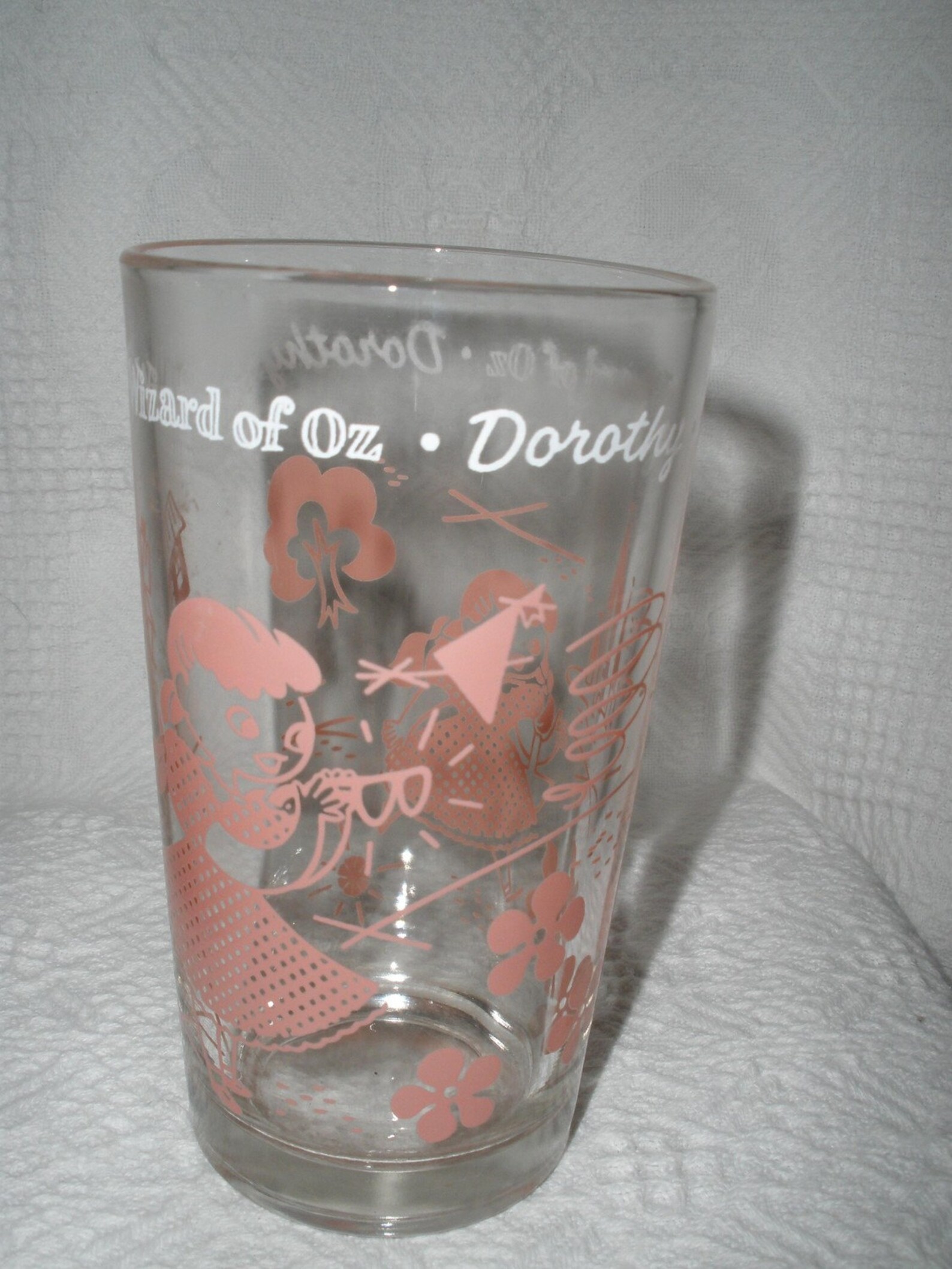 Vintage Wizard of Oz Dorothy Glass Swift and Co Etsy