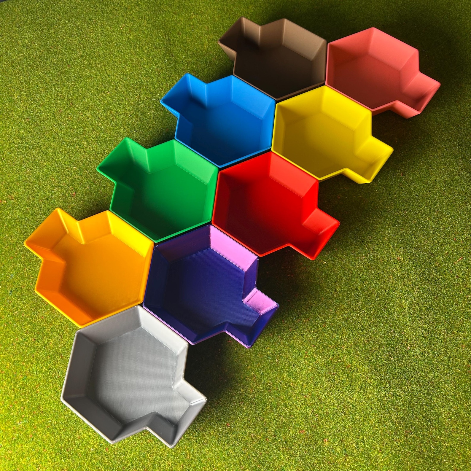 Stackable Hexagon Resource Tray — photo 2