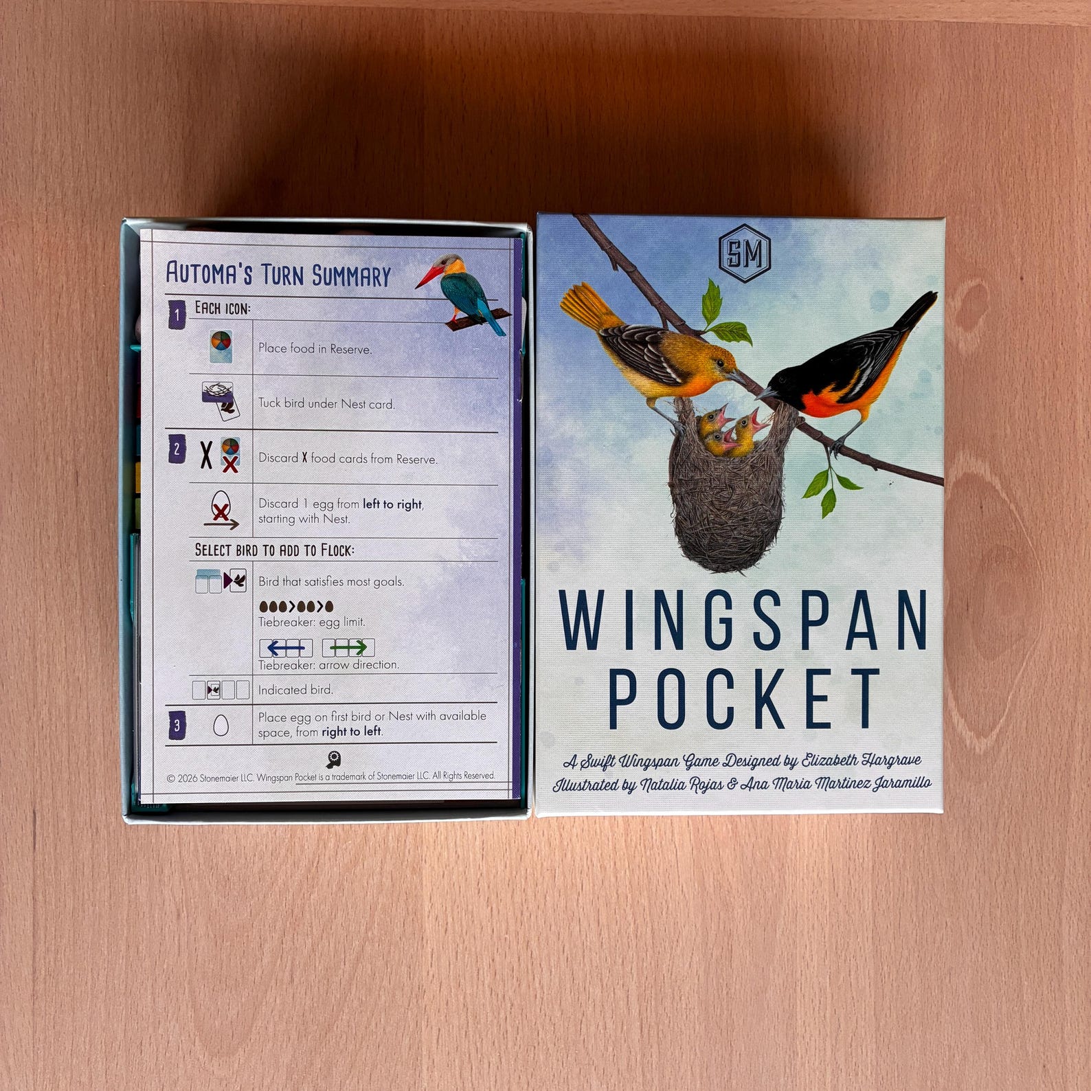 Wingspan Pocket Insert — Sleeved Cards Version — photo 2