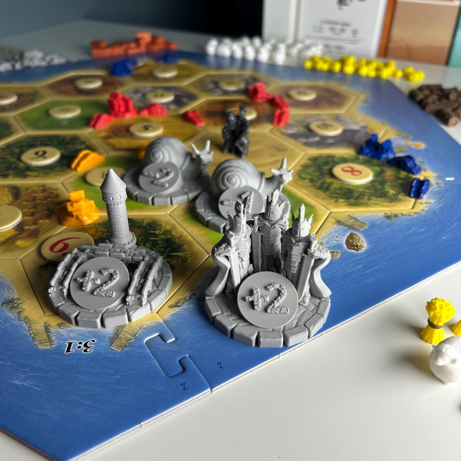 Catan Trophies — Longest Road & Largest Army — photo 5
