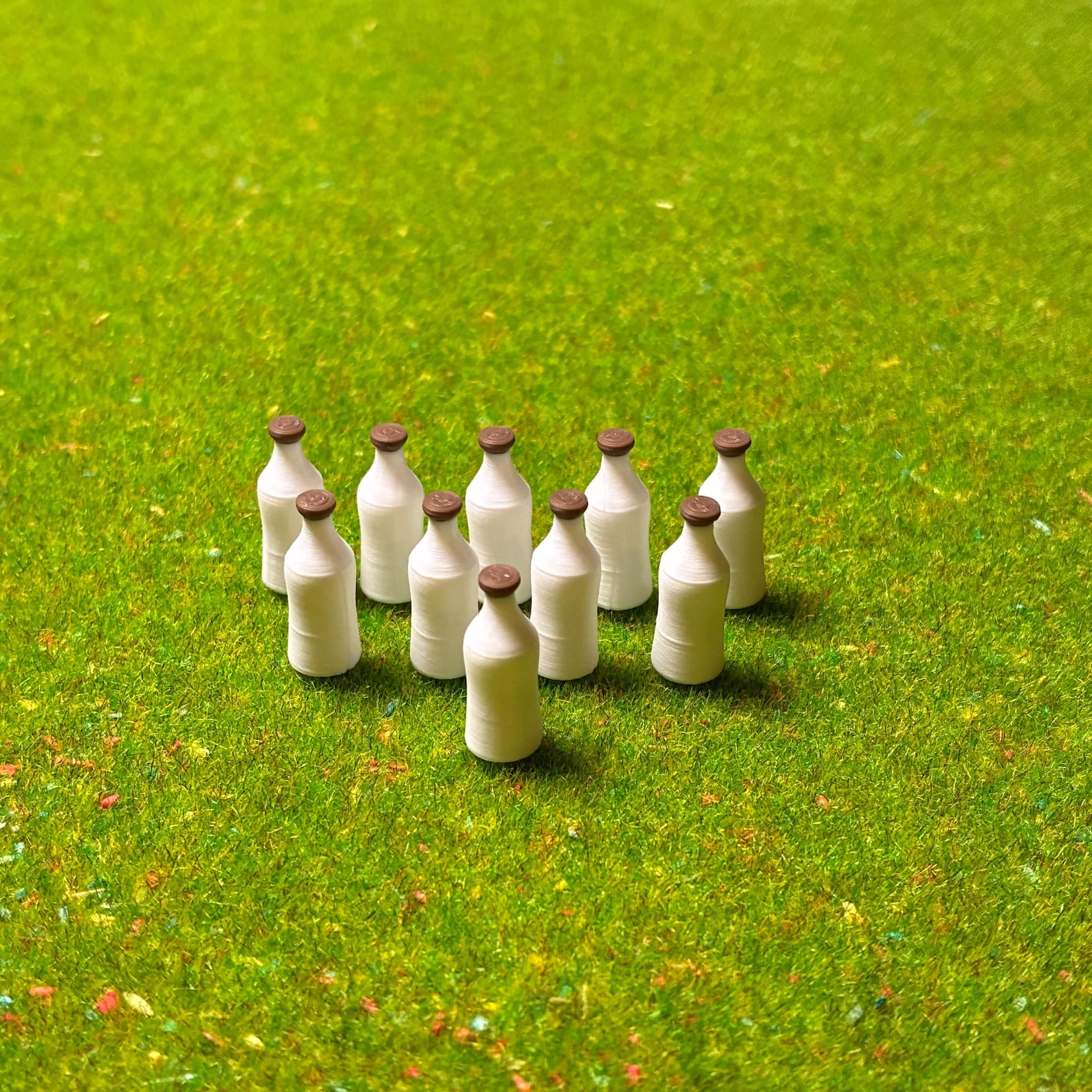 Milk Bottle Tokens (Set of 10) — photo 2