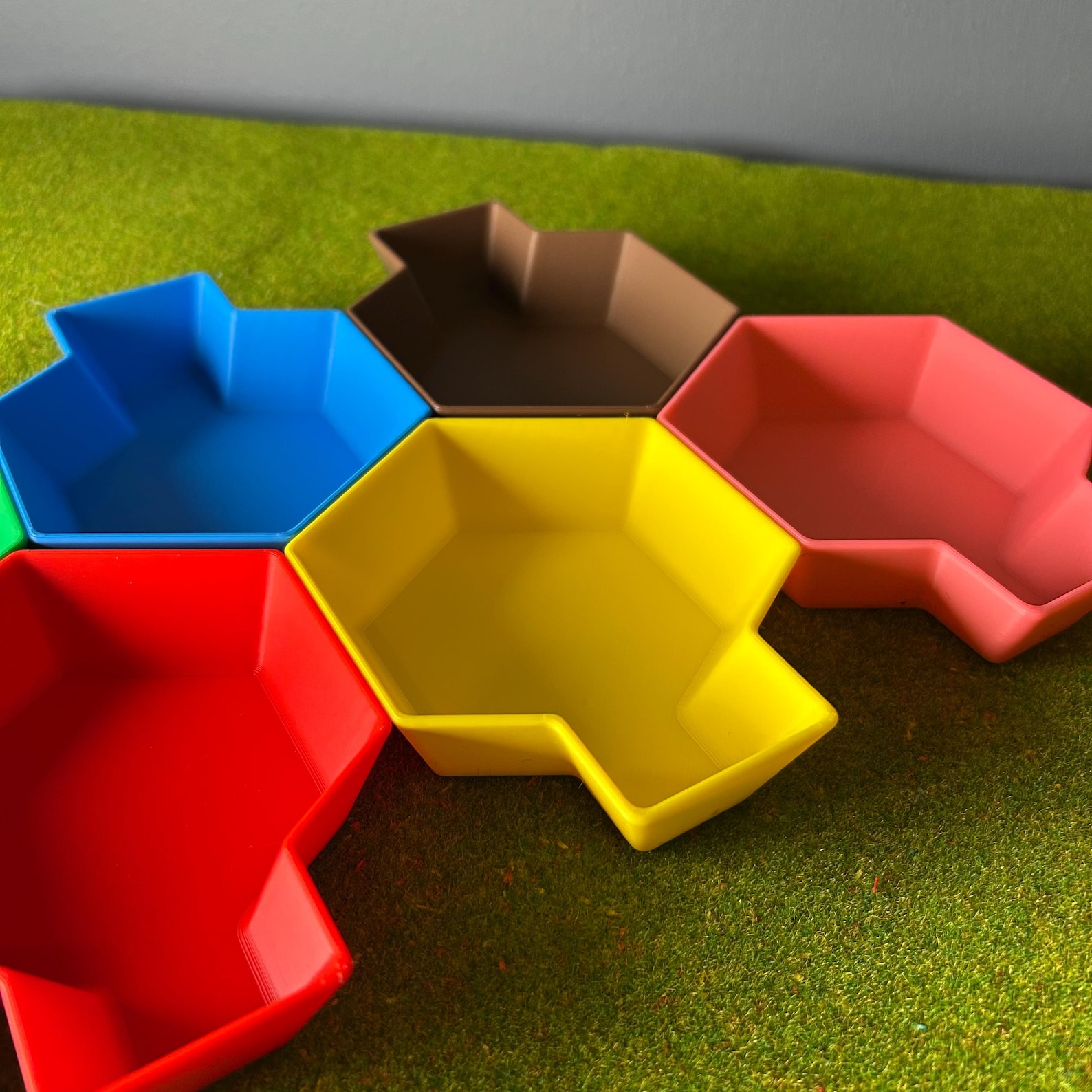 Stackable Hexagon Resource Tray — photo 4