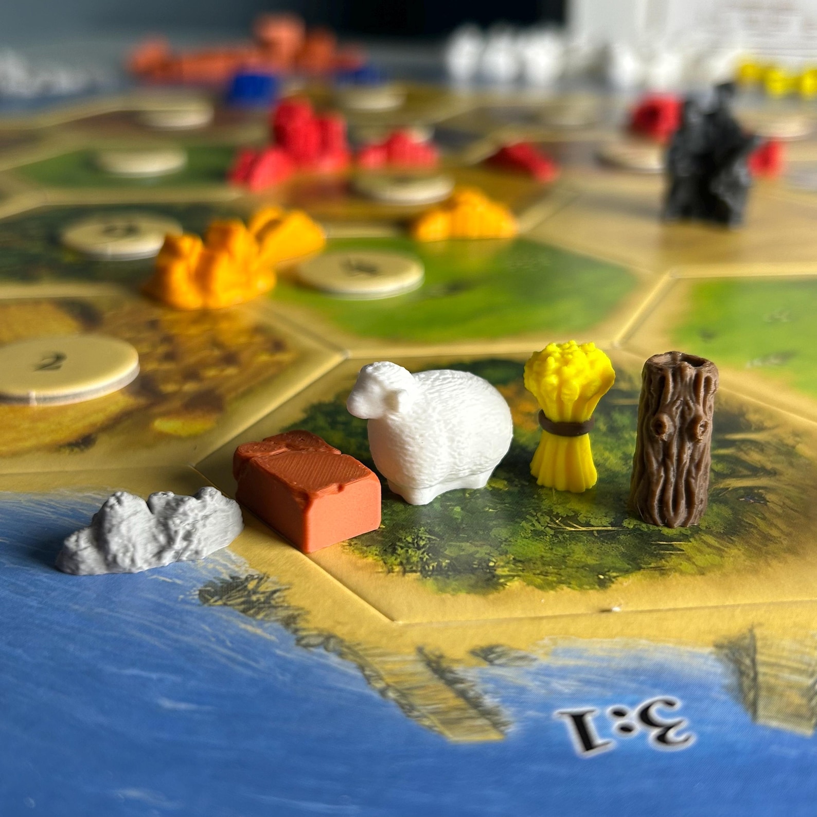 Catan Resource Tokens — photo 4