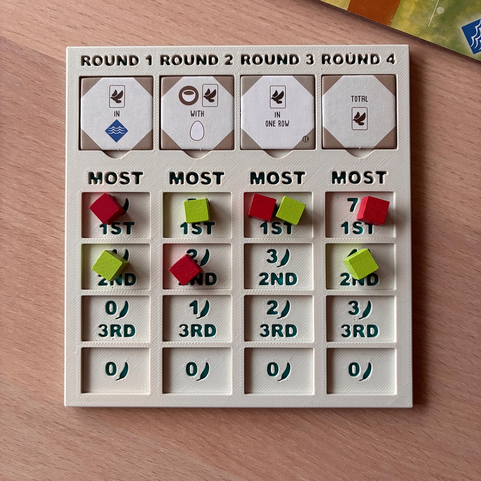 Wingspan Round End Goal Tracker
