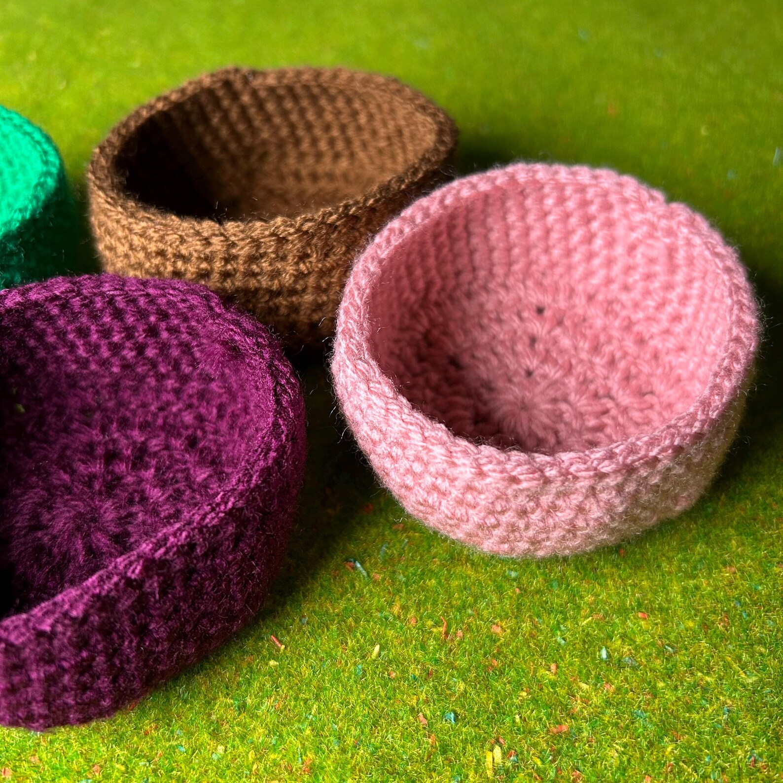Crocheted Token Trays — photo 4