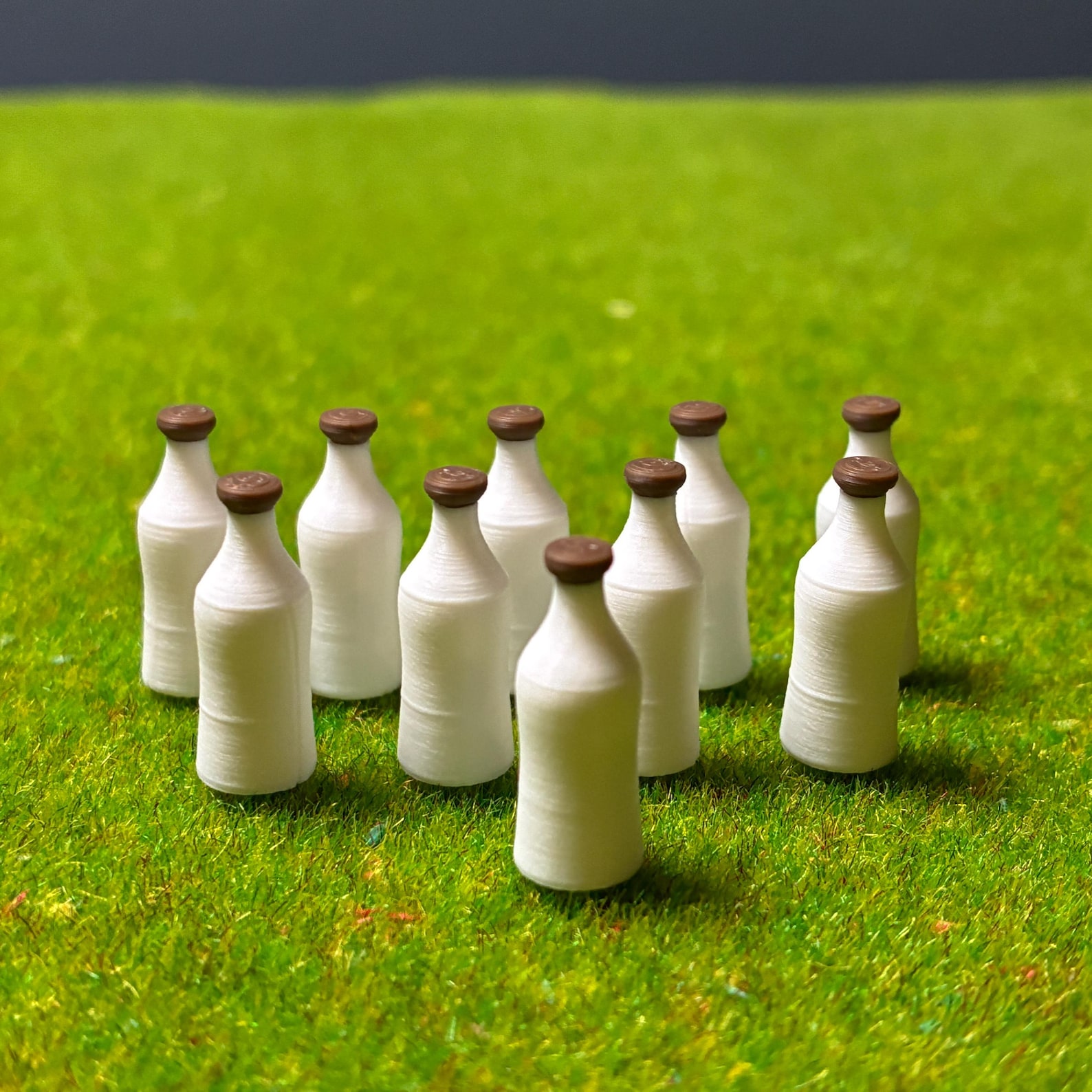Milk Bottle Tokens (Set of 10) — photo 3