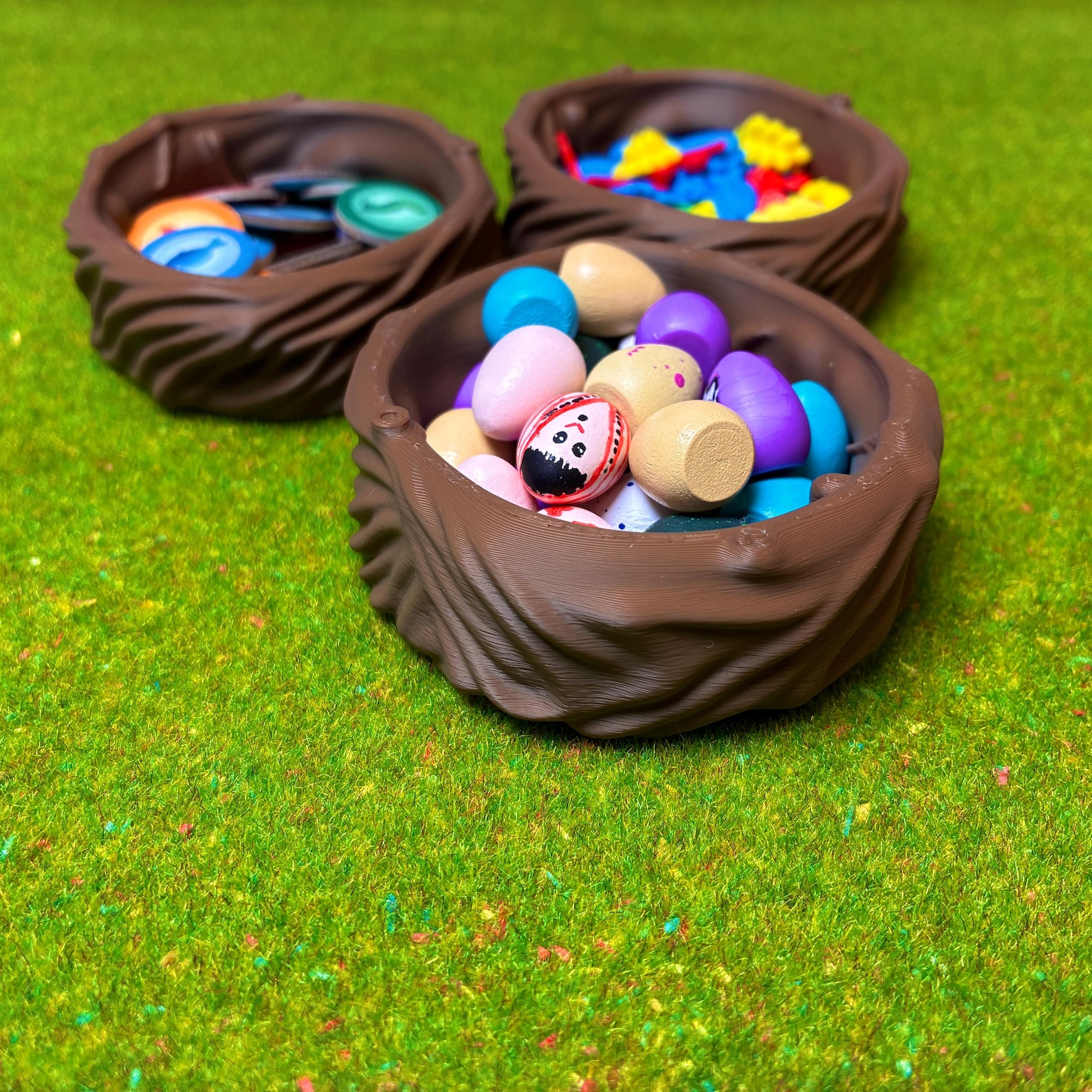 Wingspan Bird Nest Token Bowls