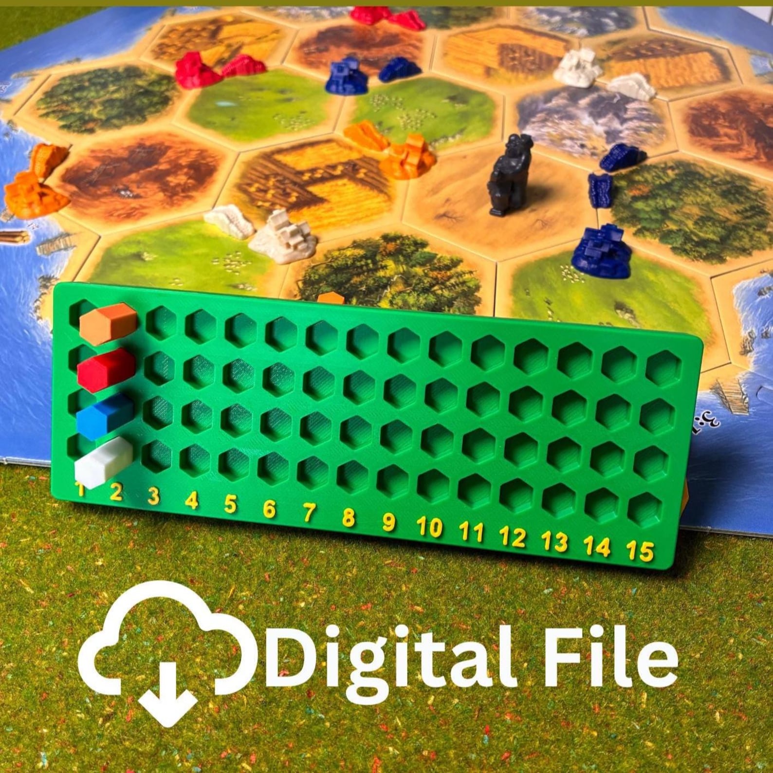 Catan Score Tracker STL File