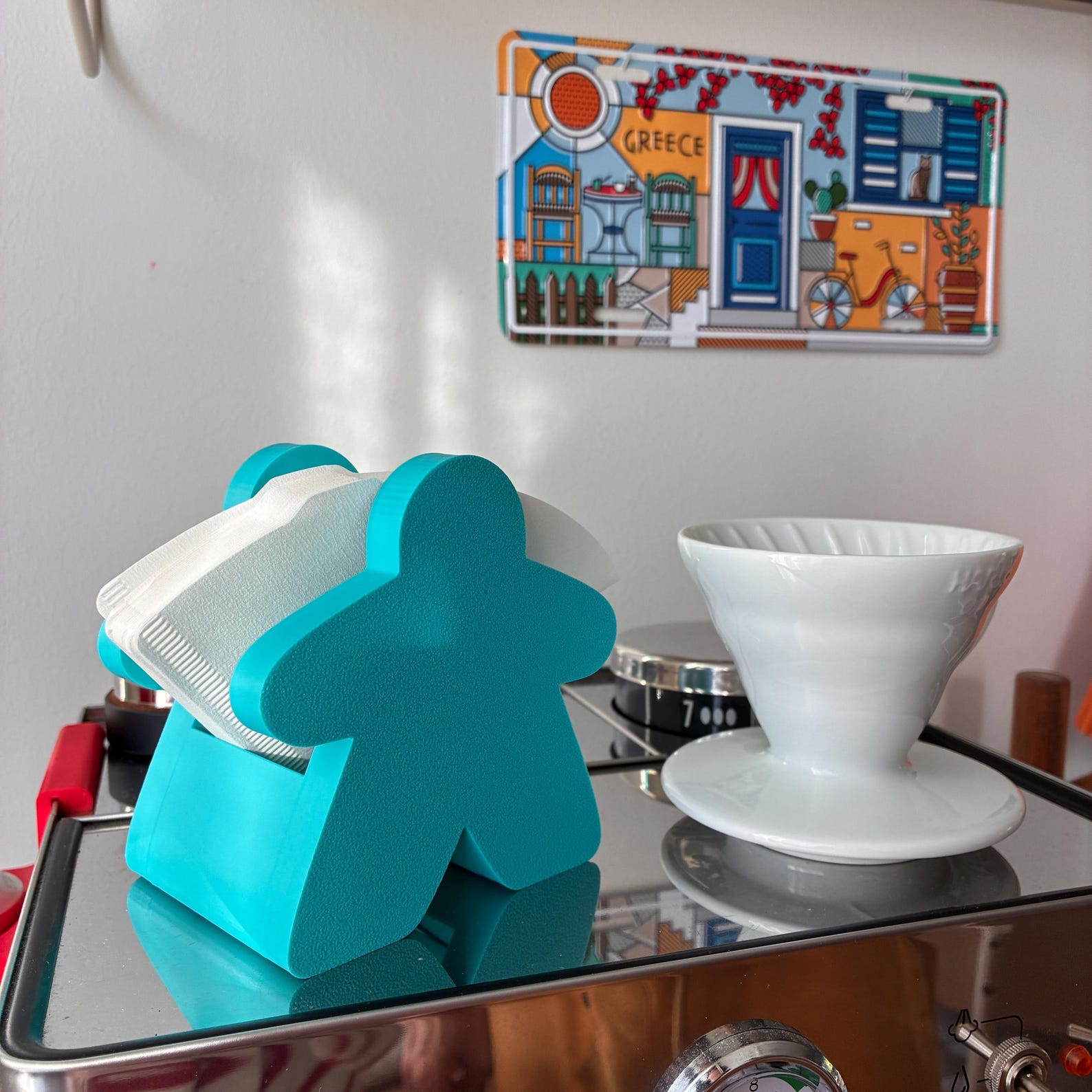Meeple Coffee Filter Holder (STL File) — photo 5