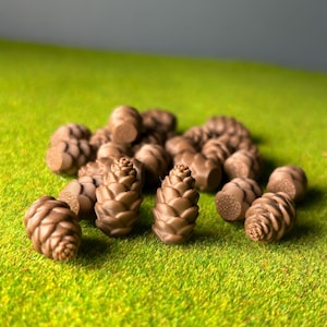 Cascadia Pinecone Tokens – 3D Printed Board Game Replacement Pieces