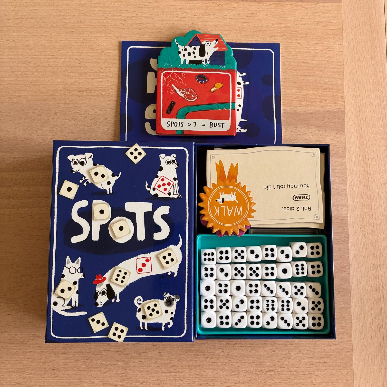Spots Board Game Insert (3 Pieces)