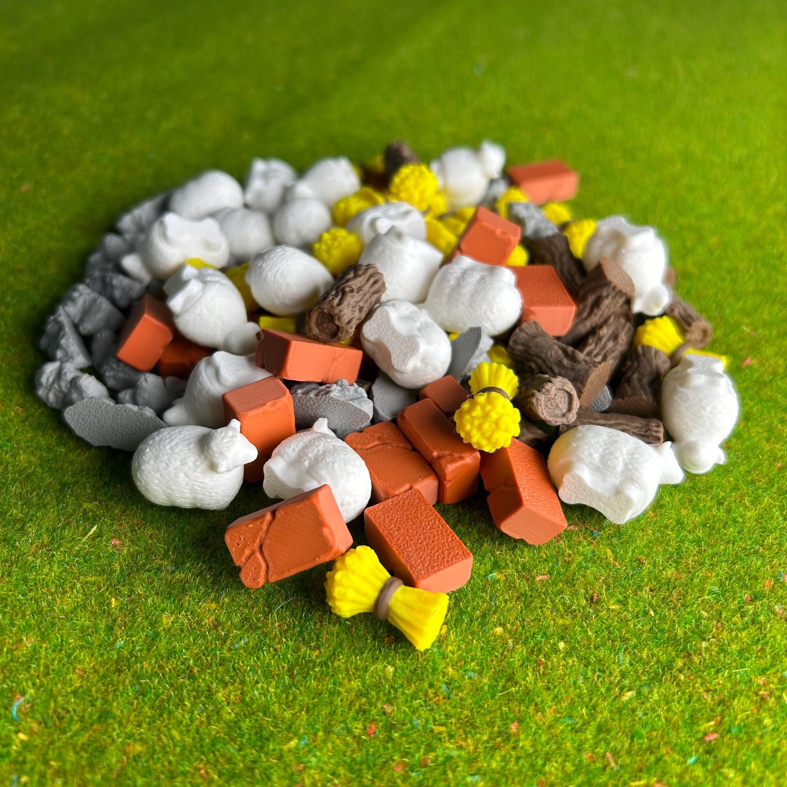 Catan Resource Tokens — photo 2