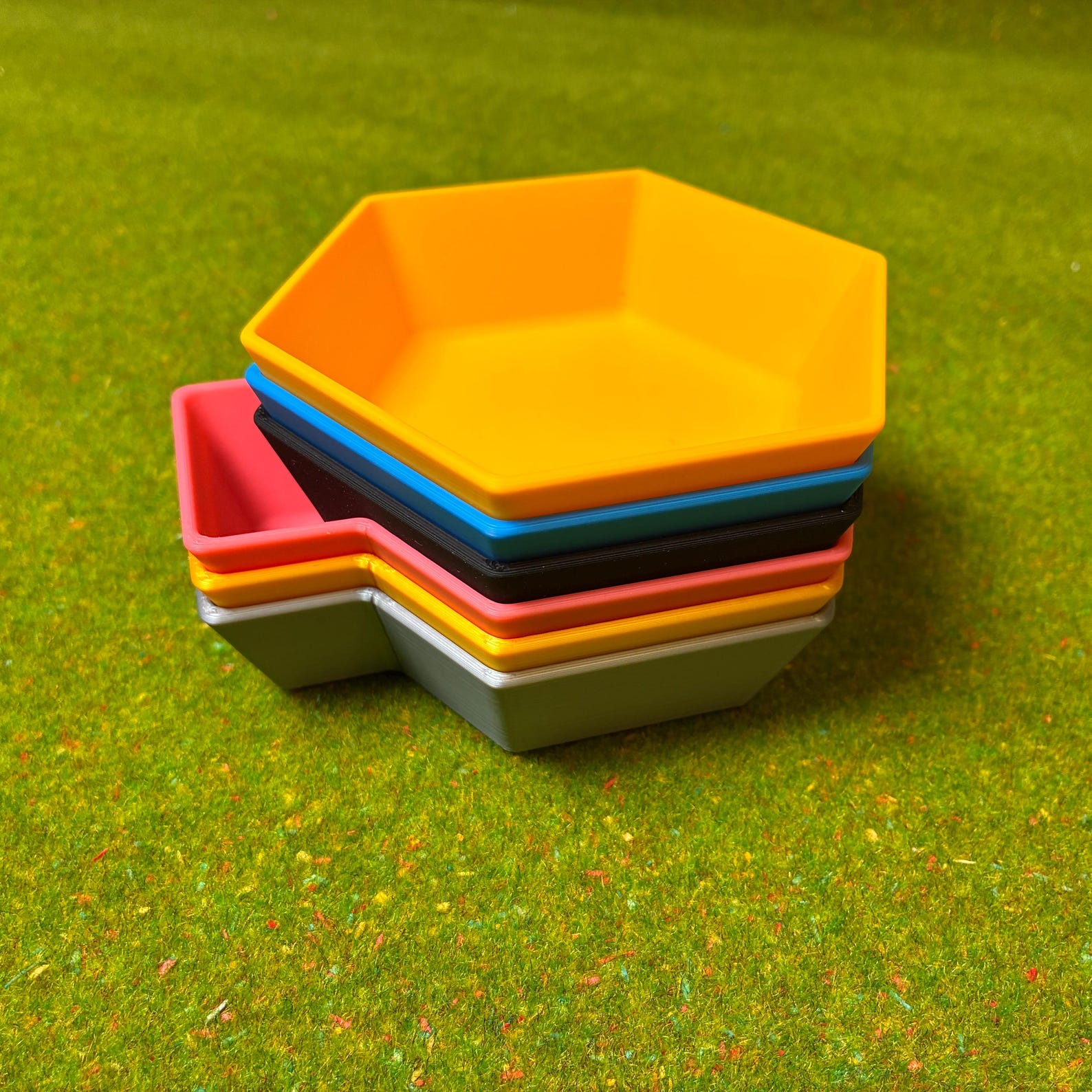 Hexagon Token Trays — photo 6