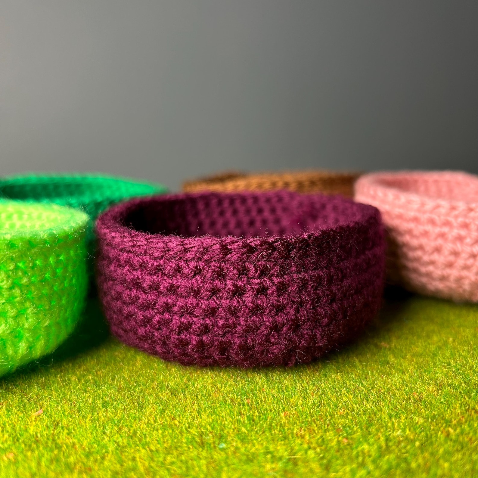 Crocheted Token Trays — photo 6