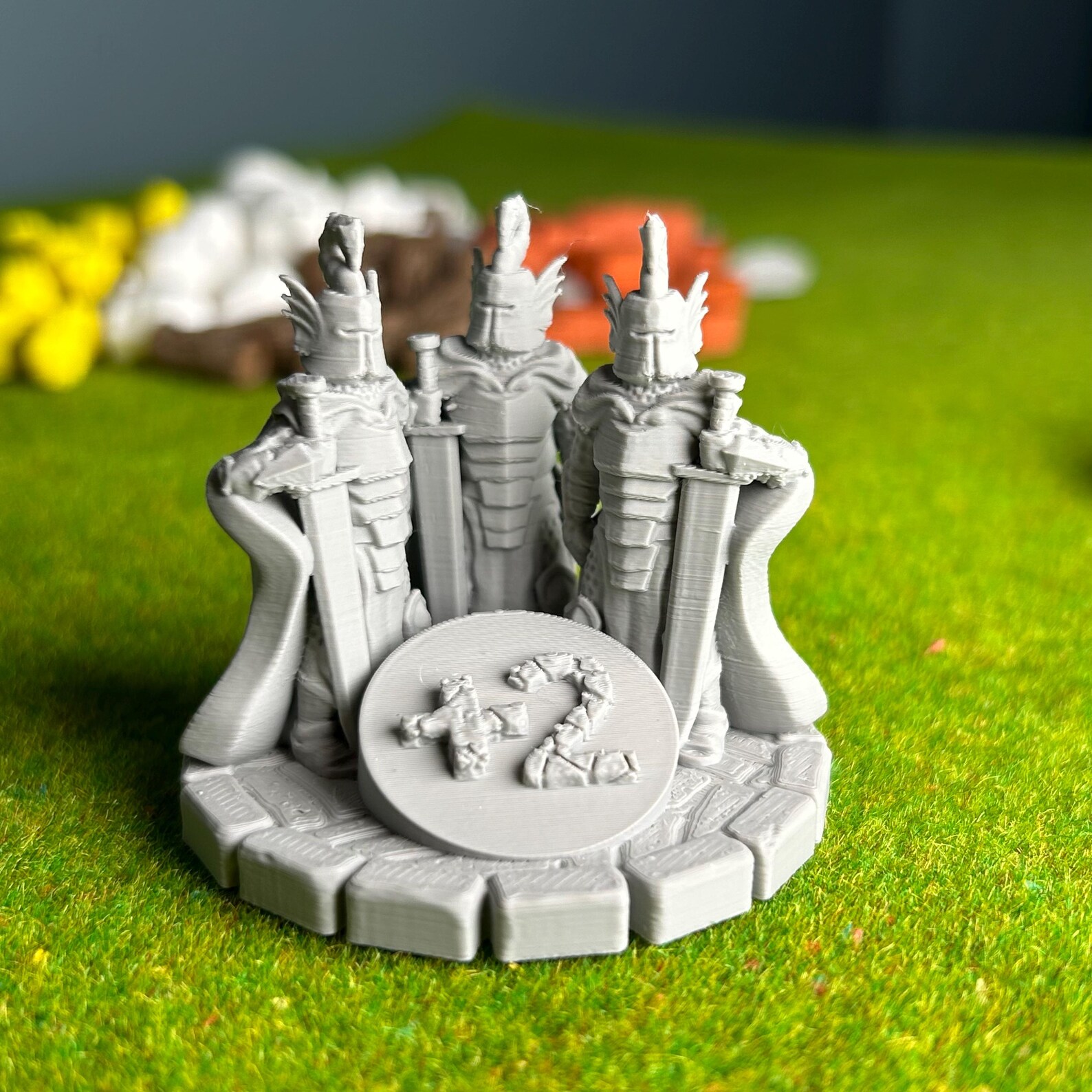 Catan Trophies — Longest Road & Largest Army