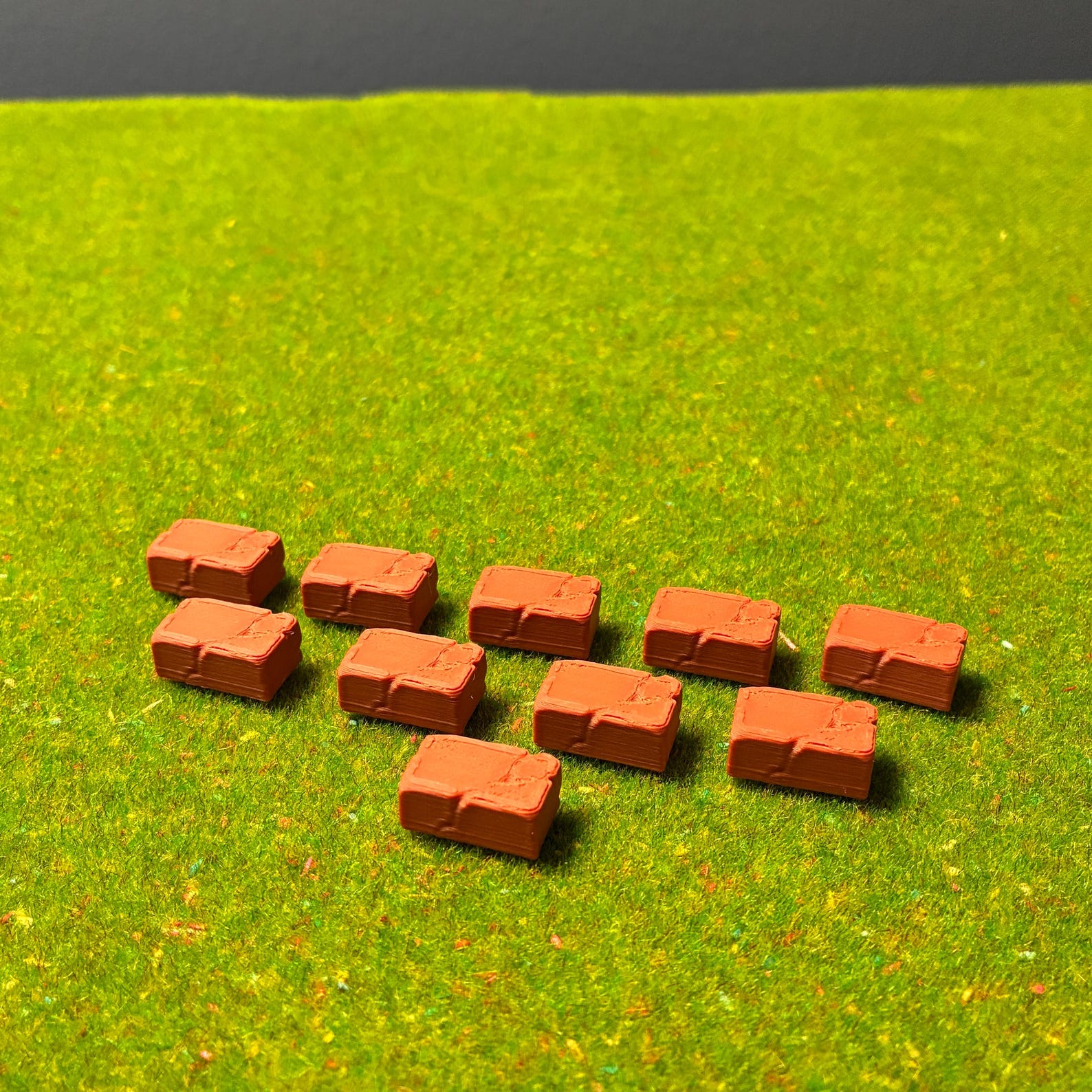 Terracotta Brick Tokens (Set of 10) — photo 3