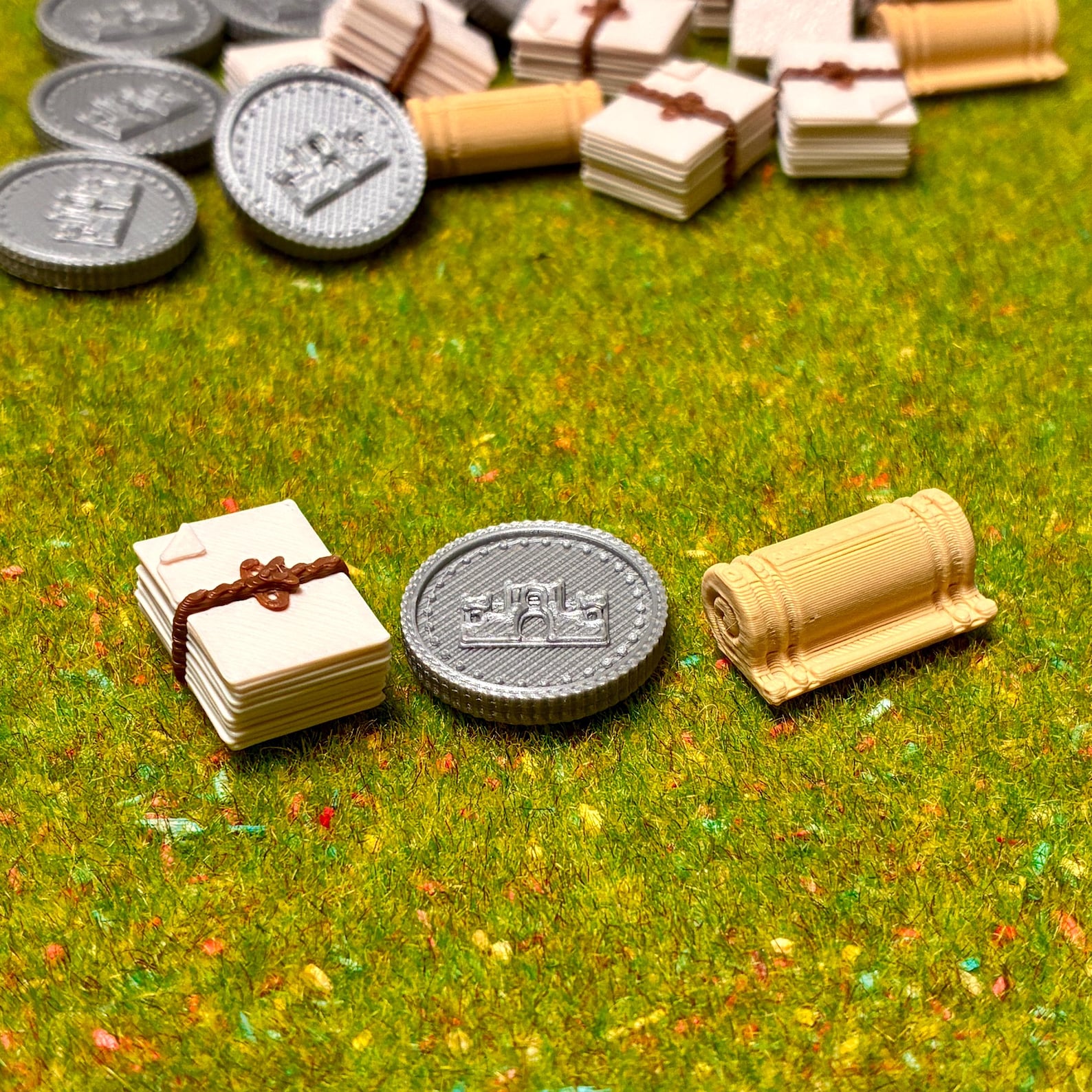 Catan Cities & Knights Commodity Tokens