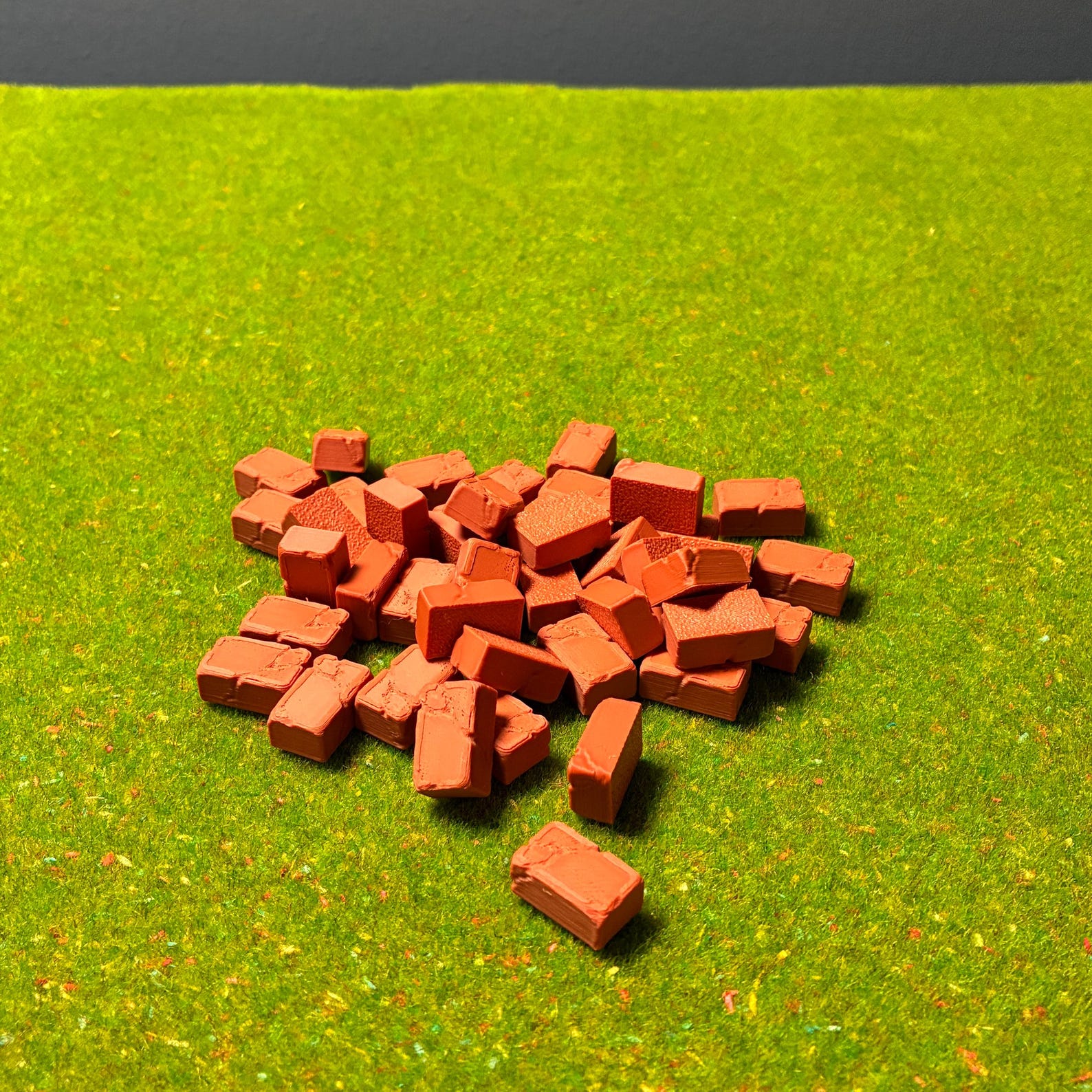 Terracotta Brick Tokens (Set of 10) — photo 2