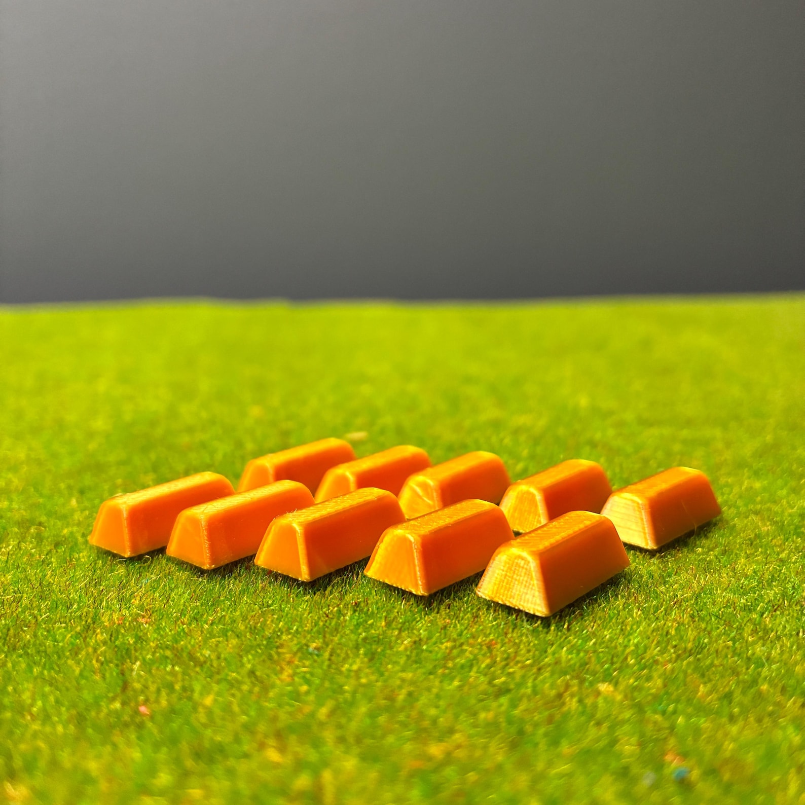 Gold Bar Tokens (Set of 10)