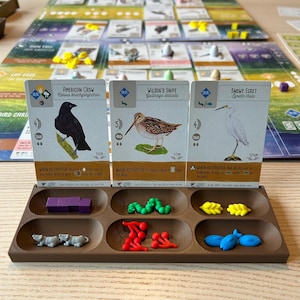 Wingspan Player Tray – 3D Printed Board Game Organizer