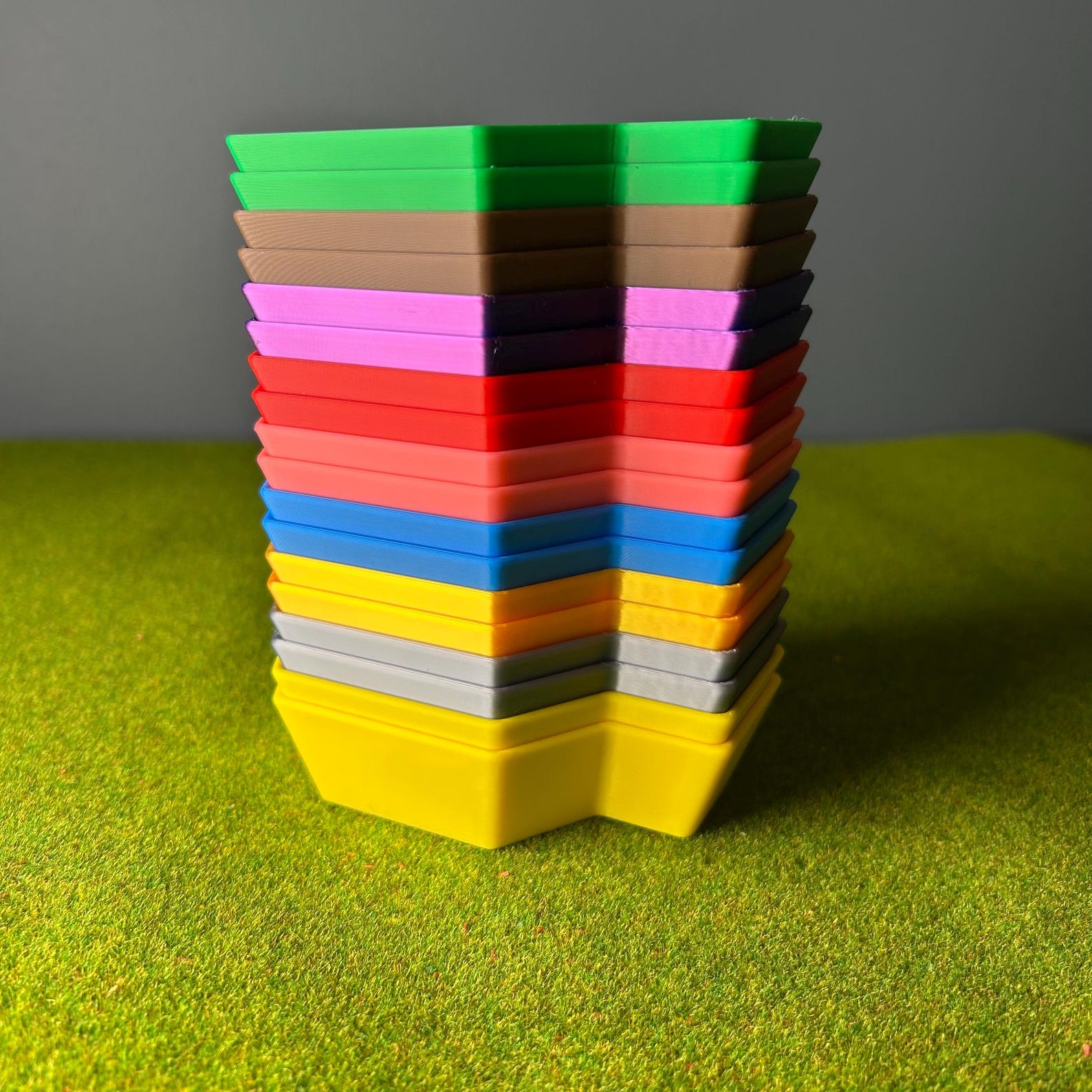 Stackable Hexagon Resource Tray — photo 3