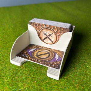 Suporte para cartas modificadoras de ataque de Gloomhaven – Organizador impresso em 3D para Gloomhaven, Jaws of the Lion, Frosthaven