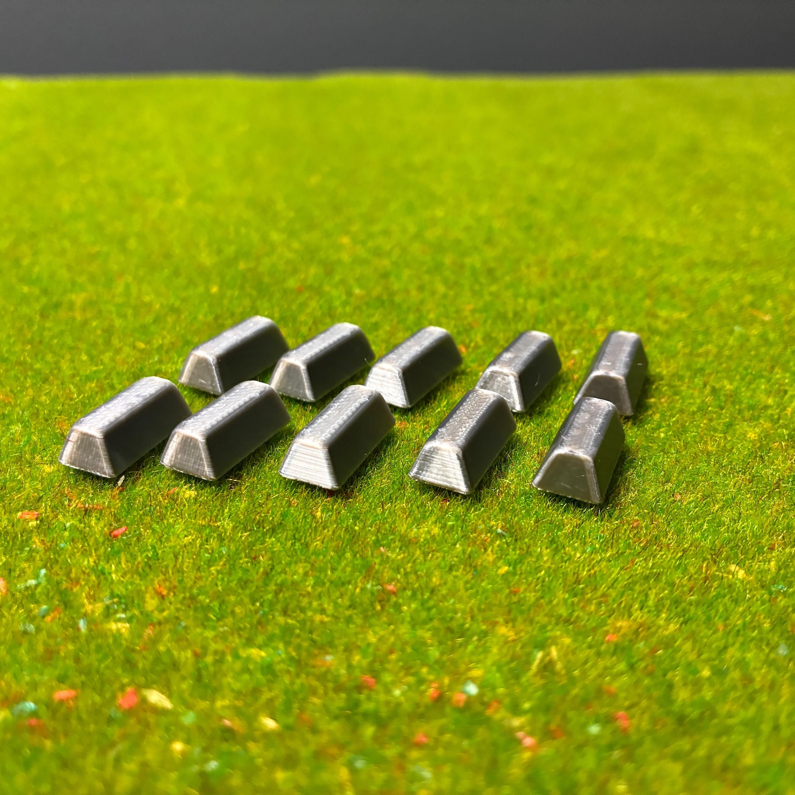 Silver Bar Tokens (Set of 10) — photo 2