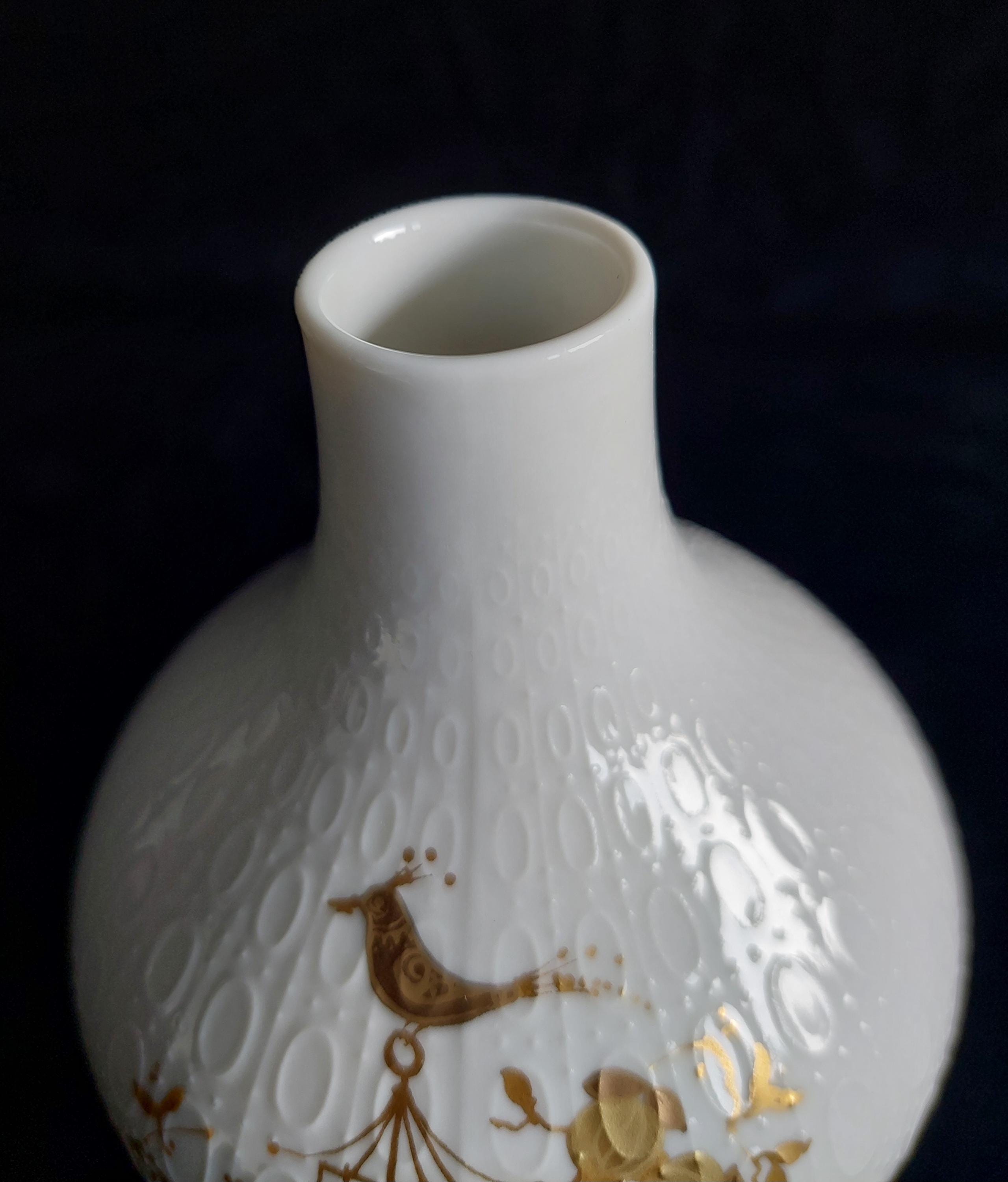 レア　ローゼンタール　スタジオライン ビョルン・ヴィンブラッド 花瓶 ローゼンタールのスタジオラインの花瓶、ビョルン・ヴィン