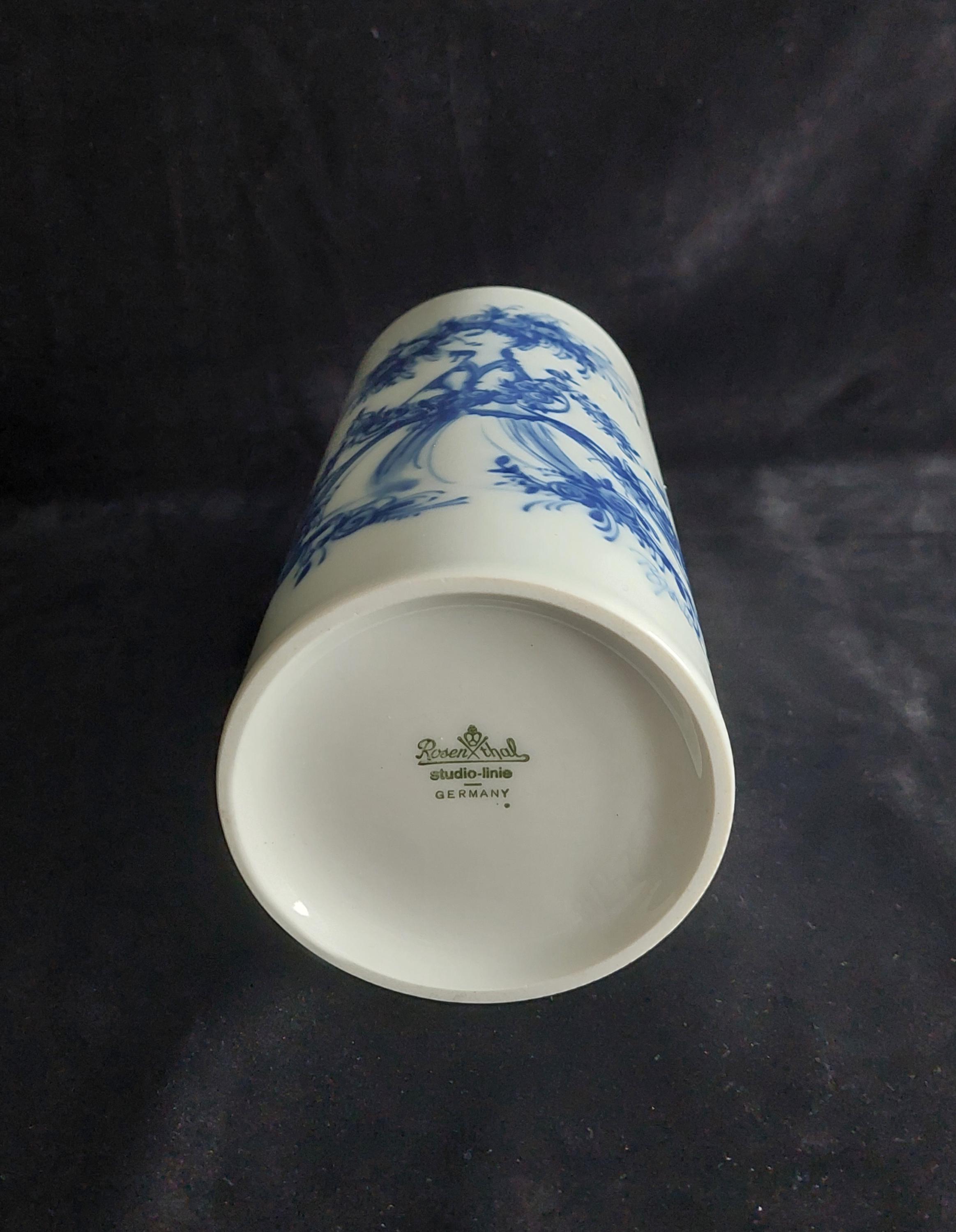 ローゼンタール スタジオラインの花瓶、デザイン：ビョルン・ウィン