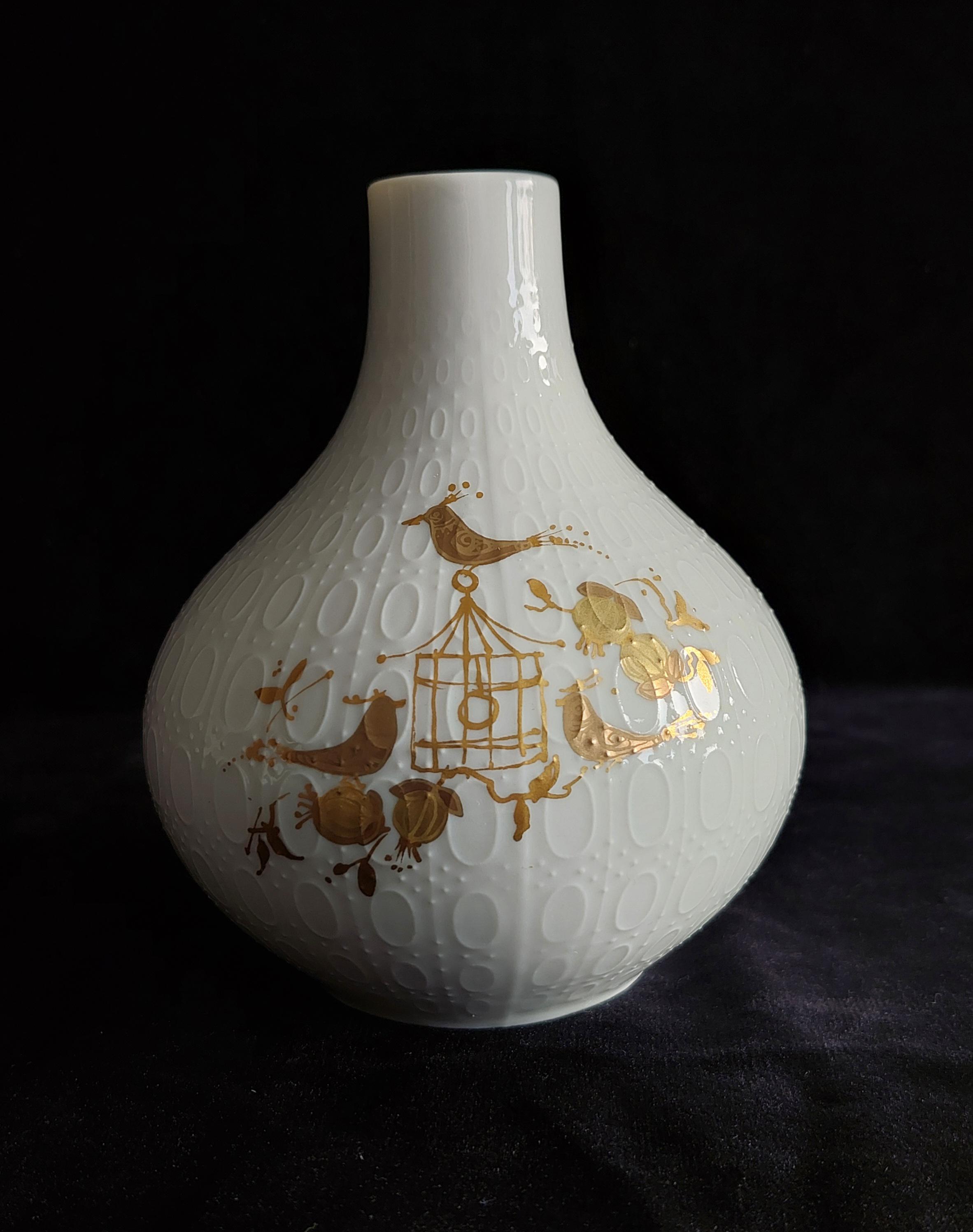 レア　ローゼンタール　スタジオライン ビョルン・ヴィンブラッド 花瓶 Rosenthal】ローゼンタール スタジオライン 花瓶 ビョルンヴィン