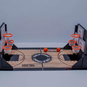 Triple Threat Basketball Board Game - Open Court Edition - Fun Family Game, Sports Gift for Kids and Adults, Unique Game Night Idea