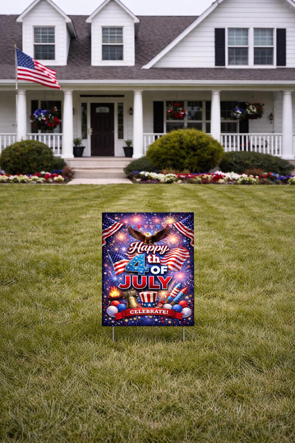 4th of July Printable Wall Art Bundle, Patriotic Decor Set ...