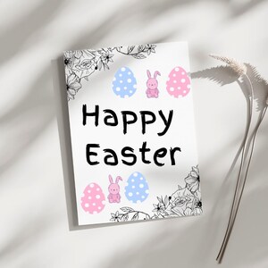 Carte Joyeuses Pâques