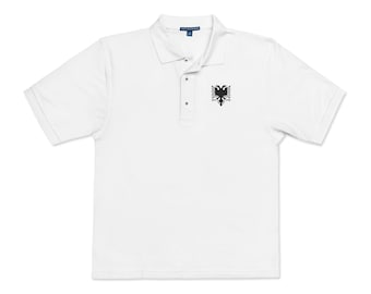 Albania Polo Shirt, Perfect for Casual Outings, Gifts for Men and Women, Summer Wardrobe Essential, Sporty Elegance