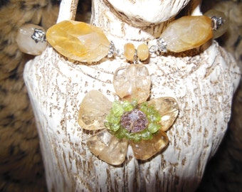 Sun Flower Necklace