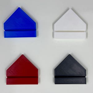 Home Plate Trading Card Stand - 3D Printed