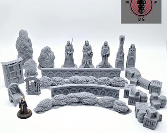 Elementi scenici elfici - Regno di Noldareth