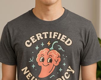 NeuroSpicy Shirt | Funny Neurodivergent Pride Tee