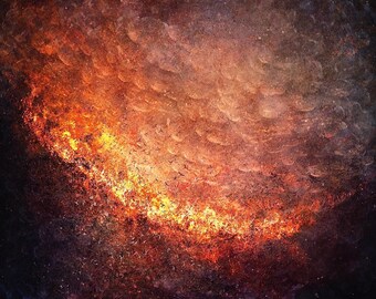 Contours of War Fantasy Art Print