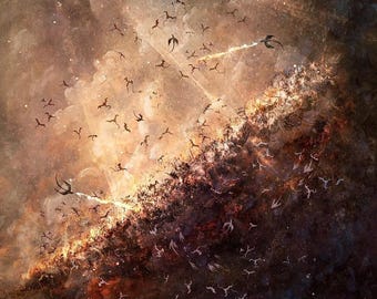Epic Battle Fantasy Art Print