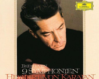 Ensemble de 8 boîtes en vinyle Beethoven