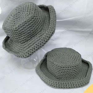 Sandy Sun Hat Crochet Pattern: Adult DIY Bucket Hat (PDF Download)