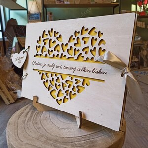 Houten fotoalbum, geheugenboek, hout, foto, trouwalbum, bruiloft plakboek, op maat gemaakt boek, jubileum, gepersonaliseerd fotoalbum,