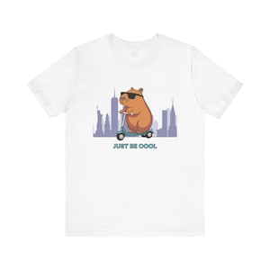 Funny Capybara TShirt, Retro Capybara Tee, Capybara Lover Gift, Meme Animal Shirt, Cool Capybara Graphic Tee, Unisex Rodent Tee